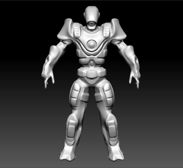 robot games 3d obj - Robot 2 by Interu2x