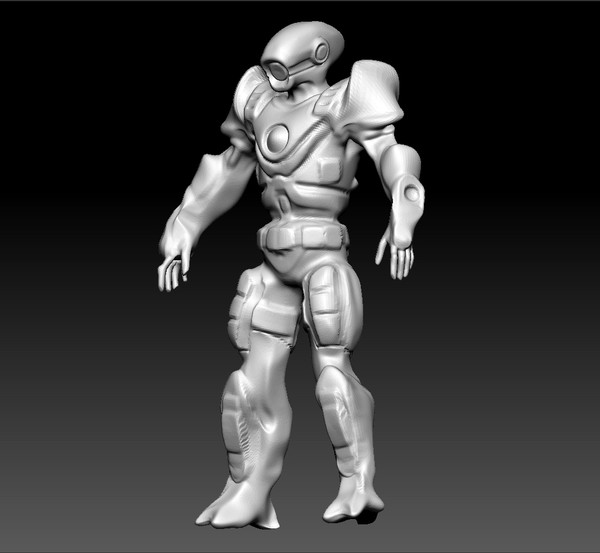 robot games 3d obj - Robot 2 by Interu2x