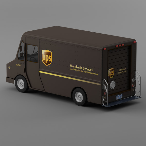courier trucks morgan olson max - UPS, Canada post, DHL, Purolator and NON BRAND  Courier truck Morgan Olson van COLLECTION by Leeift