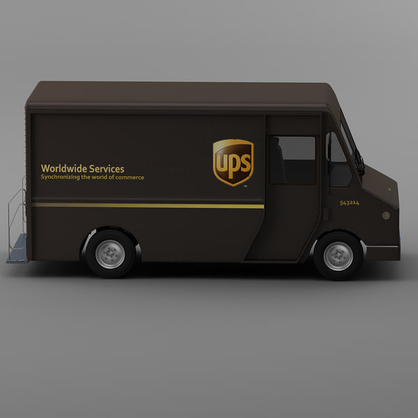 courier trucks morgan olson max - UPS, Canada post, DHL, Purolator and NON BRAND  Courier truck Morgan Olson van COLLECTION by Leeift
