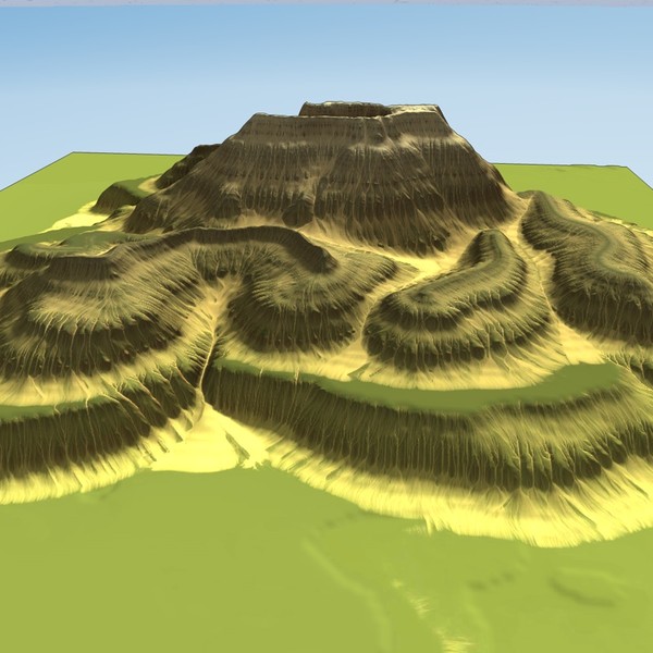 c4d mountain terrain - Mountaintv by ERLHN