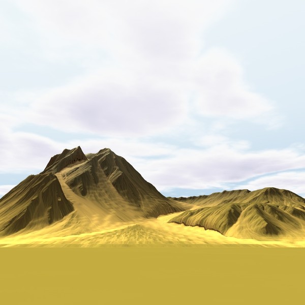 mountain terrain c4d - Mountaint7 by ERLHN
