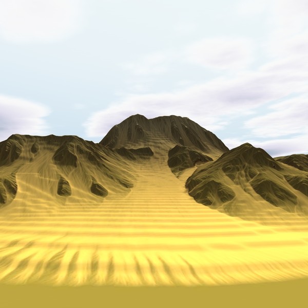 mountain terrain c4d - Mountaint7 by ERLHN