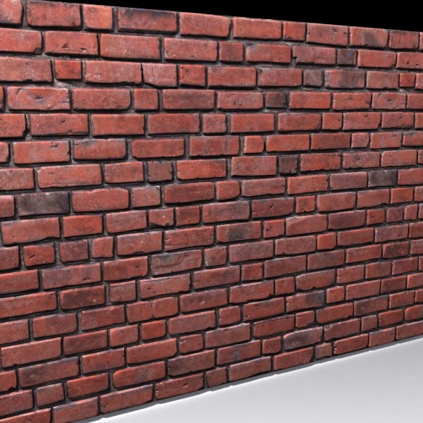 3d model brick wall 02 - Bricks wall #02... by Sunnncho