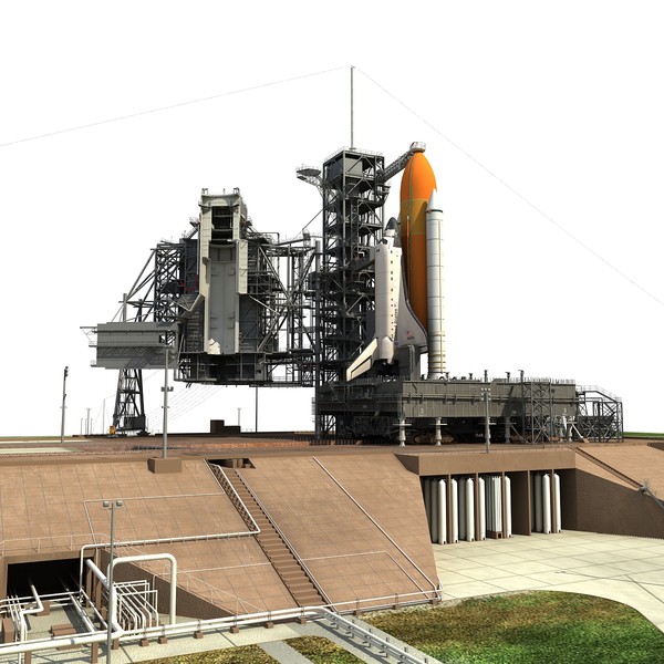 nasa launch complex 39a max - NASA Launch Complex 39A... by Gandoza