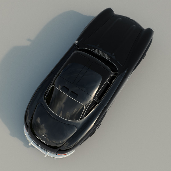 3d mercedes benz 300 sl - Mercedes-Benz 300SL by OODINDD