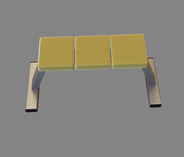 3d bench table - Bench table by dentonvanzan
