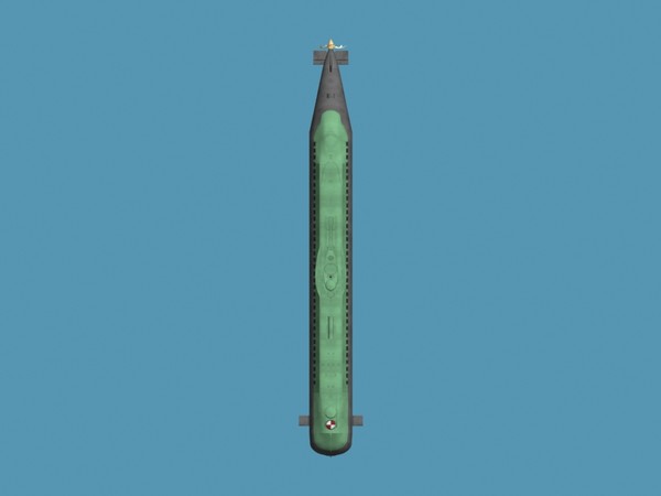 navy submarine sang-o class 3d 3ds - Ghadir Class / Sang-O Class Submarine... by FangioDesign