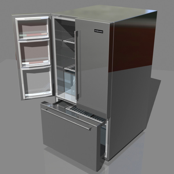 refrigerator door dxf - Two Door Refrigerator by mostlysquare