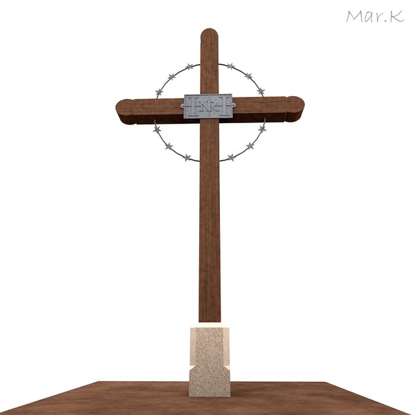 3d crucifix model - Crucifix_2 by Mar.K