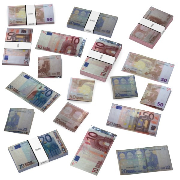 euros bills old 3ds - euros4 by bescec