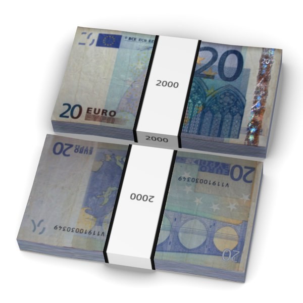 euros bills old 3ds - euros4 by bescec