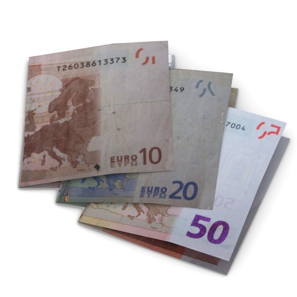 euros bills old 3ds - euros4 by bescec