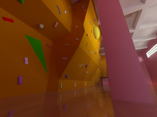 climbing wall max - boulder by harmanli