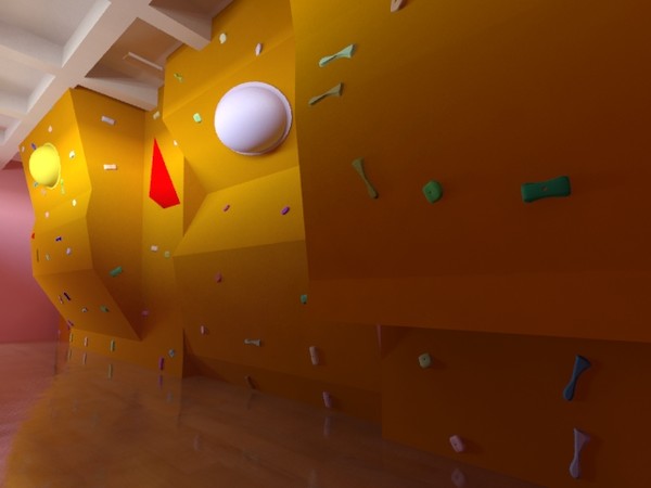 climbing wall max - boulder by harmanli