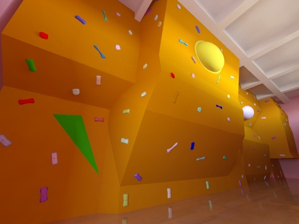 climbing wall max - boulder by harmanli