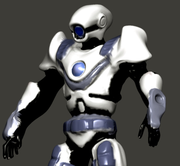 robot games 3d obj - Robot 2 by Interu2x