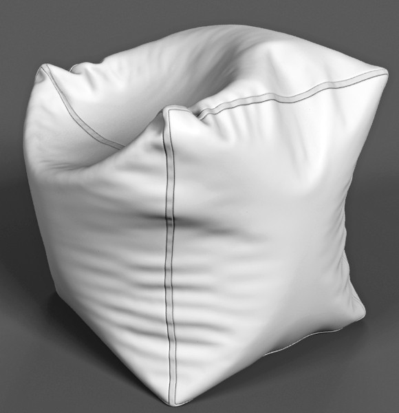 obj bean bag seat - Bean bag seat (2) by btbt