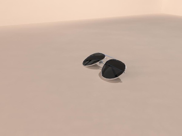 sunglasses colours 3d model - Sunglasses Compilation by nescio180