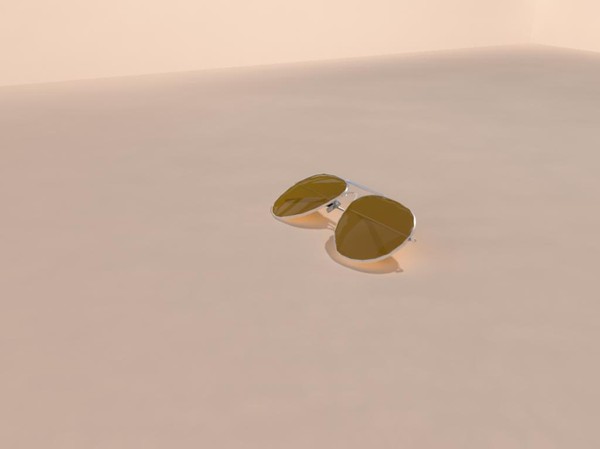 sunglasses colours 3d model - Sunglasses Compilation by nescio180