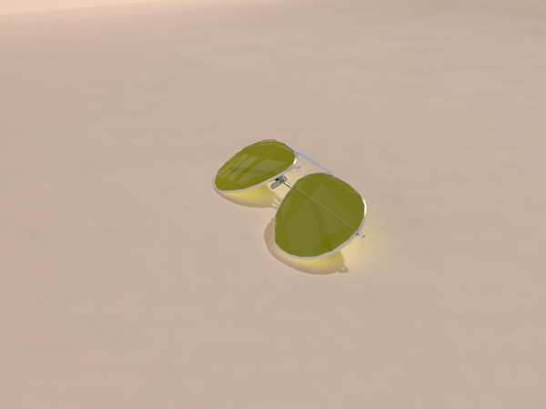 sunglasses colours 3d model - Sunglasses Compilation by nescio180