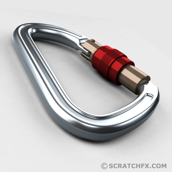 3d karabiner model - KARABINER by ScratchFX