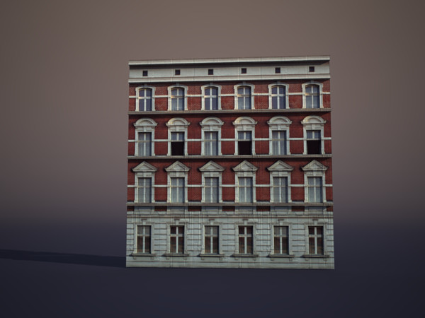 3ds max house apartment - Apartment House #19 by cerebrate