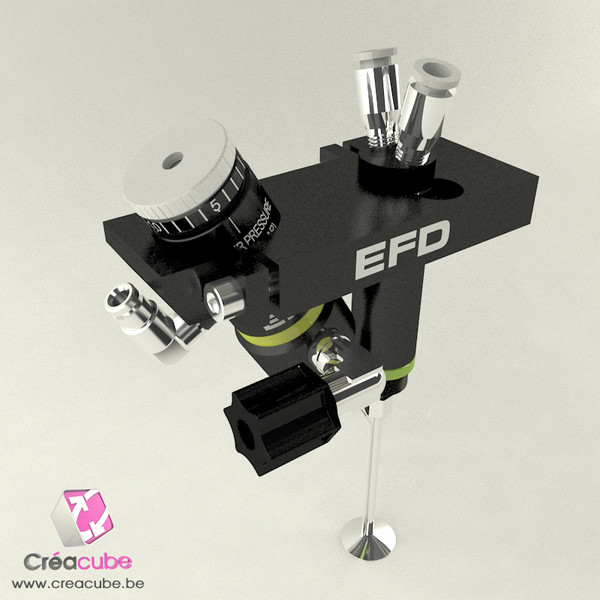 radial dispenser 3d model - Radial Dispenser by baxt