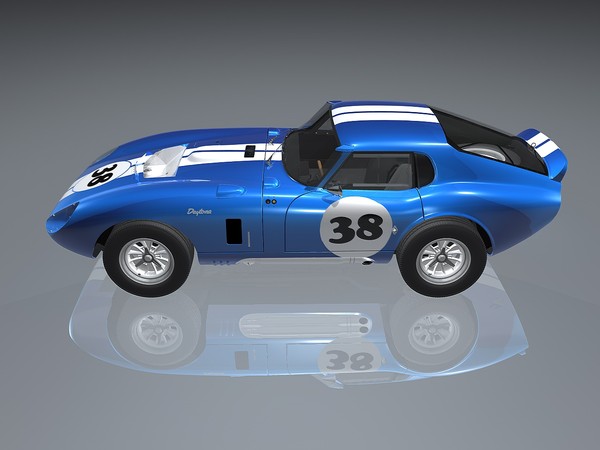 shelby cobra daytona 1965 max - Shelby Cobra Daytona 1965 by TiRex3D