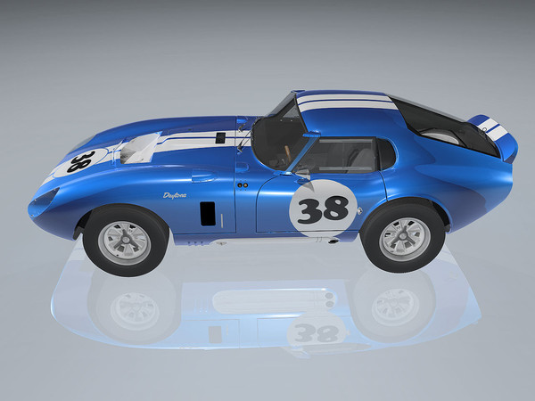 shelby cobra daytona 1965 max - Shelby Cobra Daytona 1965 by TiRex3D