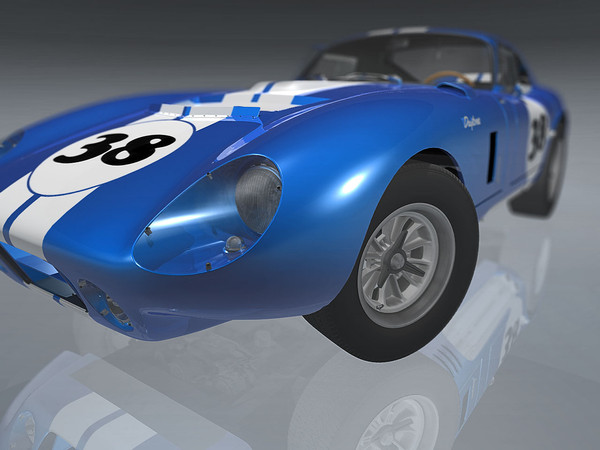 shelby cobra daytona 1965 max - Shelby Cobra Daytona 1965 by TiRex3D