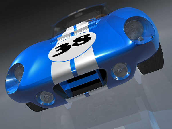 shelby cobra daytona 1965 max - Shelby Cobra Daytona 1965 by TiRex3D