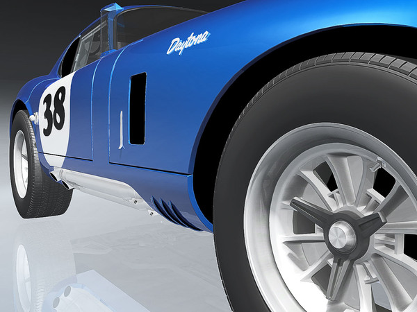 shelby cobra daytona 1965 max - Shelby Cobra Daytona 1965 by TiRex3D
