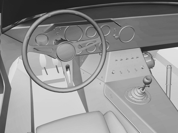 shelby cobra daytona 1965 max - Shelby Cobra Daytona 1965 by TiRex3D