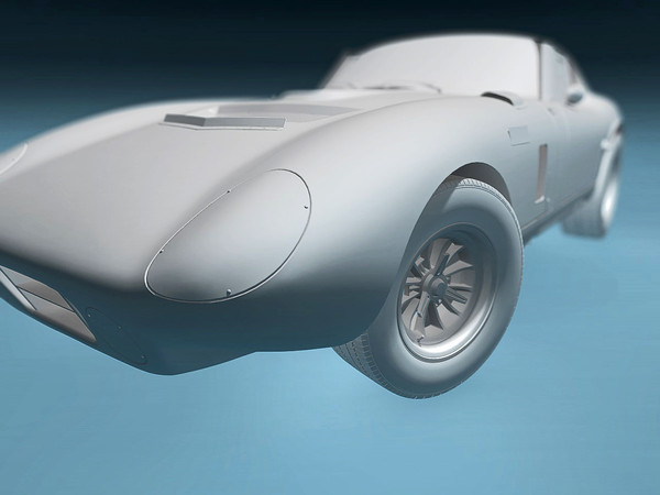 shelby cobra daytona 1965 max - Shelby Cobra Daytona 1965 by TiRex3D