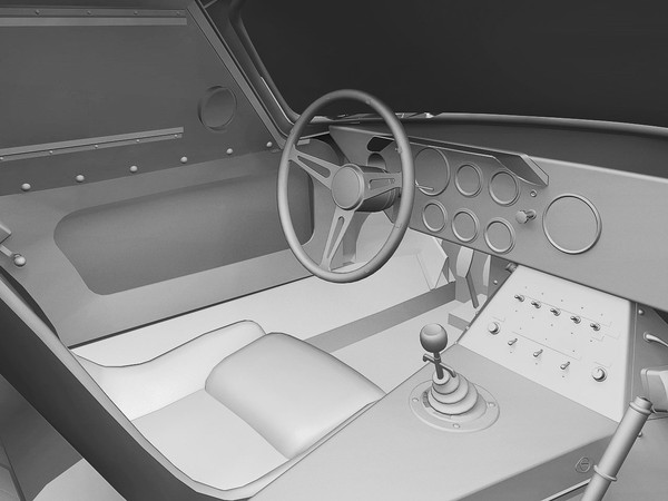 shelby cobra daytona 1965 max - Shelby Cobra Daytona 1965 by TiRex3D