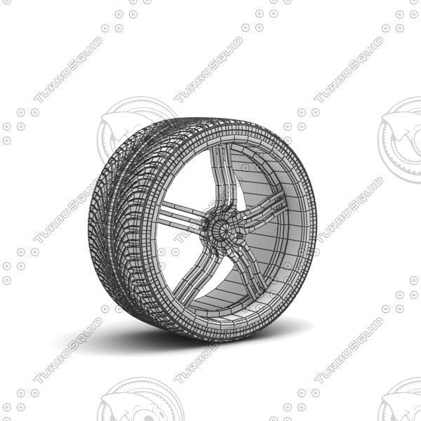 tyre 3d max - Tyre by AkSdev
