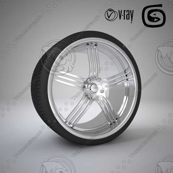 tyre 3d max - Tyre by AkSdev