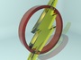 flash logo 3d model