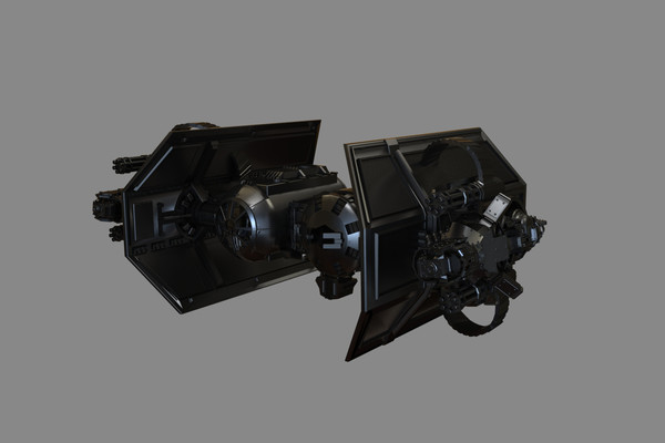 3d tie bomber - tie bomber by dentonvanzan