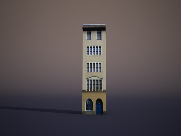 lightwave house apartment - Apartment House #40 by cerebrate