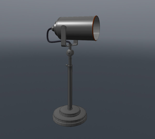 small lamp 3d obj - Small Lamp by MyNameIsJames