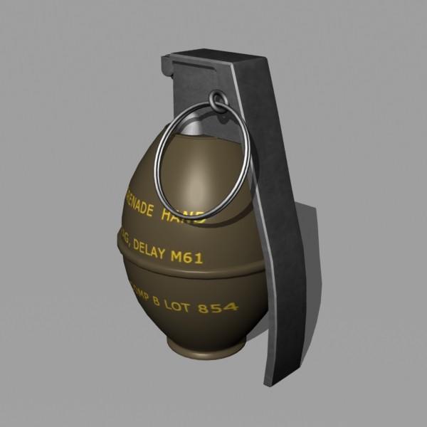 lwo hand grenade - Hand Grenade by mostlysquare
