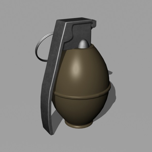 lwo hand grenade - Hand Grenade by mostlysquare