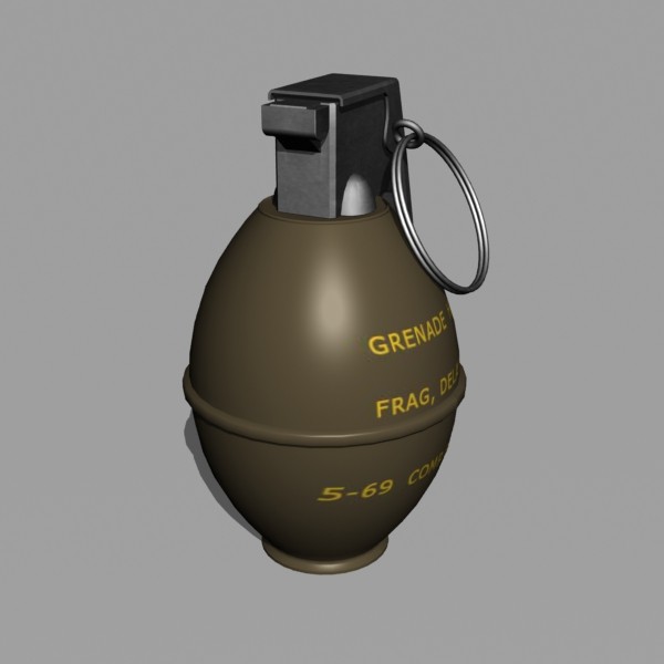 lwo hand grenade - Hand Grenade by mostlysquare