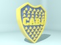 boca juniors shield soccer 3d max