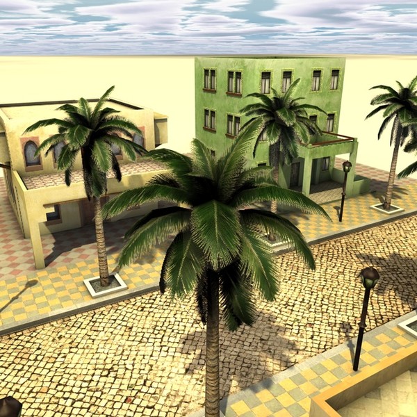3d arab city houses - Arabstreet2 by ERLHN