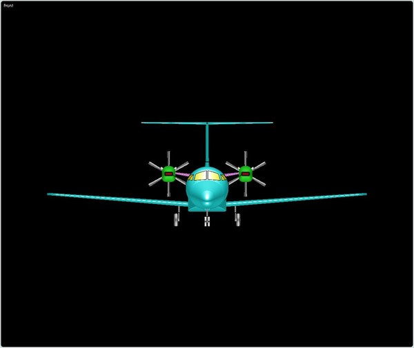 dwg india saras light aircraft - Saras Light Transport Aircraft Solid Assembly Model by RodgerSaintJohn