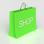 3d paper shopping bag model