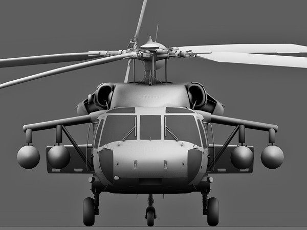 uh60 blackhawk 3d max - UH60 Blackhawk 3d model by Eric.Levi